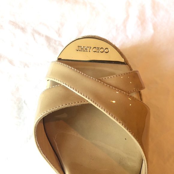 Jimmy Choo ‘Pallis’ Wedge Sandal size 37 - Picture 5 of 7